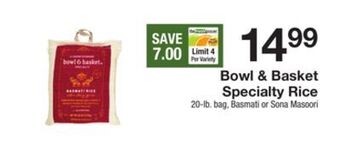 The Fresh Grocer Specialty rice offer