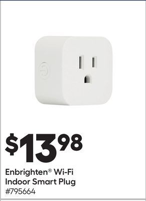 Lowe's Enbrighten® wi-fi indoor smart plug offer