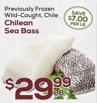 DeCicco & Sons Chilean sea bass offer
