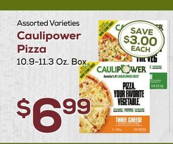 DeCicco & Sons Caulipower pizza offer