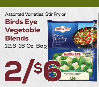 DeCicco & Sons Birds eye vegetable blends offer