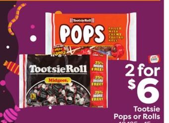 Weis Markets Tootsie pops or rolls offer