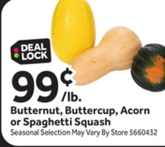 Stop&Shop Butternut, buttercup, acorn or spaghetti squash offer