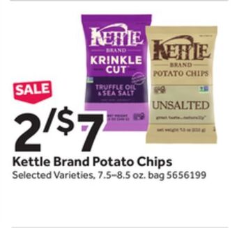 Stop&Shop Kettle brand potato chips offer