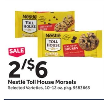 Stop&Shop Nestlé toll house morsels offer