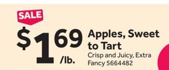 Stop&Shop Apples, sweet to tart offer