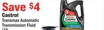Castrol transmax automatic transmission fluid