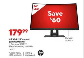 Staples Hp X24c 24 offer