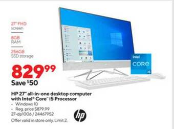 Staples Hp 27 offer