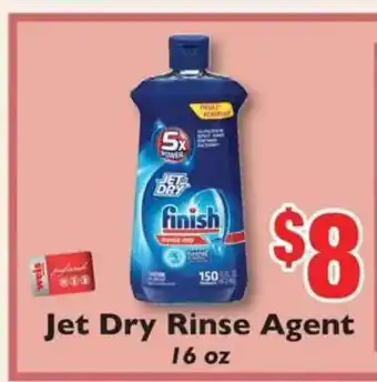 Weis Markets Jet Dry Rinse Agent 16 Oz offer