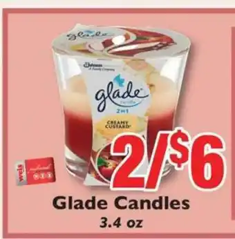 Weis Markets Glade Candles 3.4 Oz offer