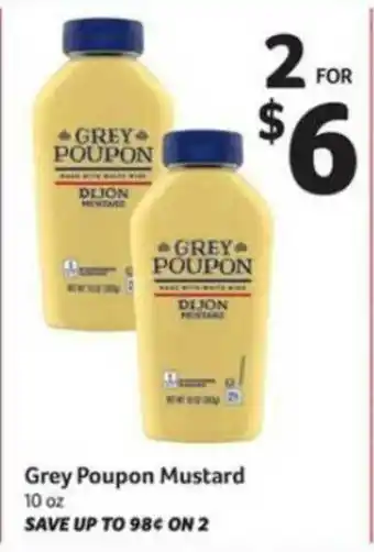 Winn Dixie Grey Poupon Mustard offer