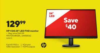 Staples Hp V24i 24 offer