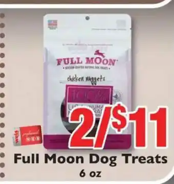 Weis Markets Full Moon Dog Treats 6 Oz offer