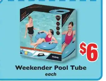 Weis Markets Weekender Pool Tube offer