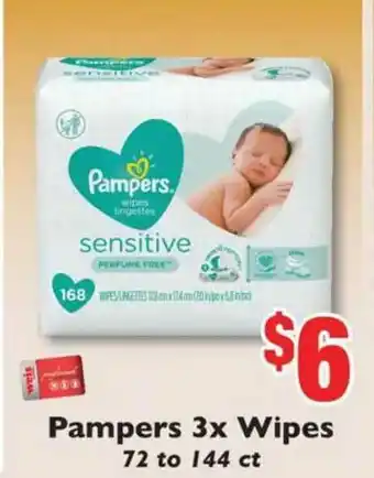 Weis Markets Pampers 3x Wipes 72 To 144 Ct offer