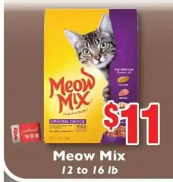 Weis Markets Meow Mix 12 To 16 Lb offer