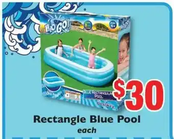 Weis Markets Rectangle Blue Pool offer
