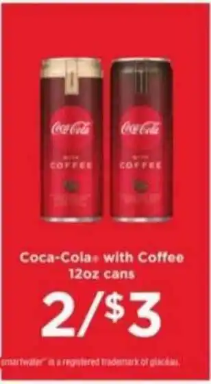 Winn Dixie Coca-cola With Coffee 12 Oz Cans offer