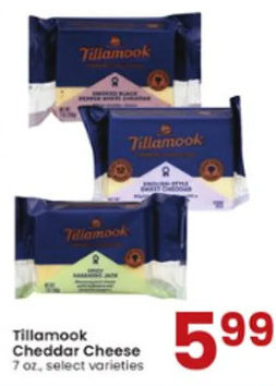 Albertsons Tillamook Cheddar Cheese offer