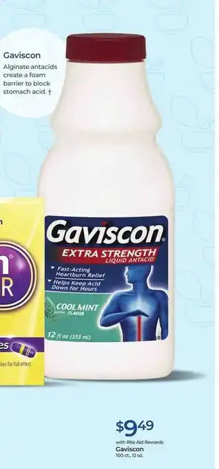 Rite Aid Gaviscon offer