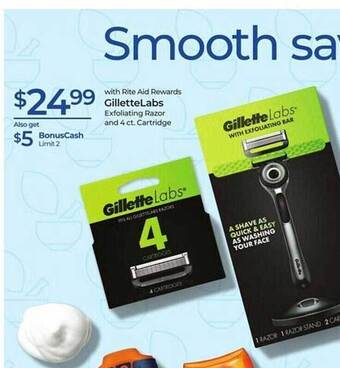 Rite Aid Gillette labs offer