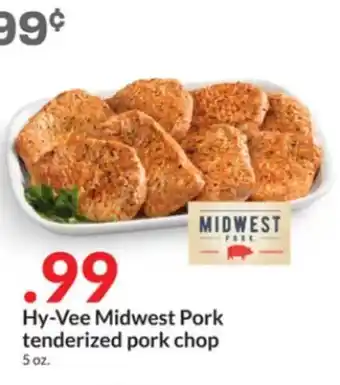 Hy-Vee Hy-vee midwest pork tenderized pork chop offer