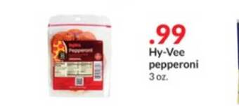 Hy-Vee Hy-vee pepperoni offer