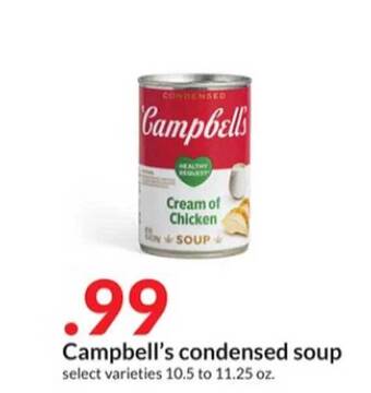 Hy-Vee Campbell's condensed soup offer