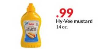 Hy-Vee Hy-vee mustard offer