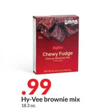 Hy-Vee Hy-vee brownie mix offer