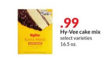Hy-Vee Hy-vee cake mix offer