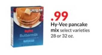 Hy-Vee Hy-vee pancake mix offer