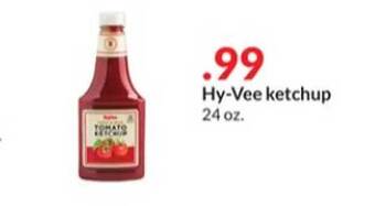 Hy-Vee Hy-vee ketchup offer