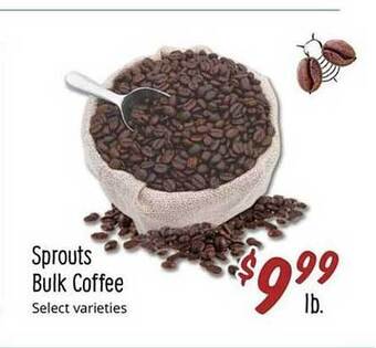 Sprouts Farmers Market Sprouts bulk coffee offer