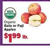 Sun Mart Gala or fuji apples offer