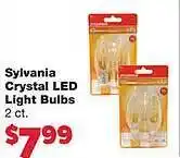 Sun Mart Sylvania crystal led light bulbs offer