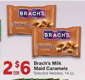 United Supermarkets Brach's milk maid caramels offer