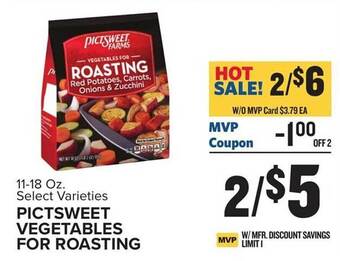 Food Lion Pictsweet vegetables for roasting offer
