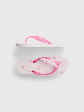 Gap Kids partially plant-based flip flops offer