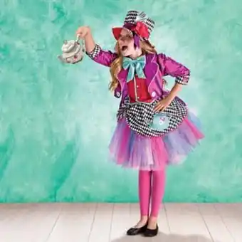 Party City Child eccentric hatter costume offer