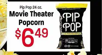 Maceys Pip pop movie theater popcorn offer