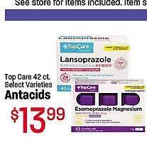 Maceys Top care antacids offer