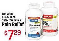 Maceys Top care pain relief offer