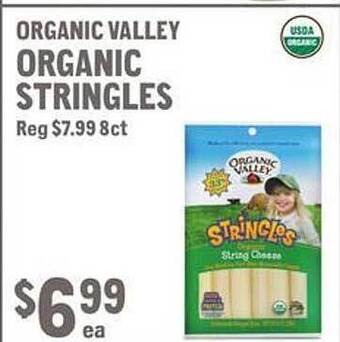New Seasons Market Organic valley stringles offer