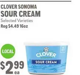 New Seasons Market Clover sonoma sour cream offer