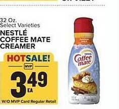 Food Lion Nestlé coffee mate creamer offer