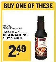 Food Lion Taste of inspirations soy sauce offer