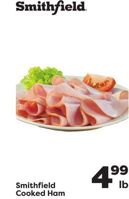 Weis Markets Smithfield cooked ham offer