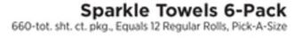 ShopRite Towels 6-pack offer